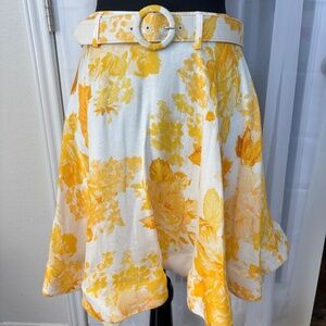 Antonio Melani - Yellow Floral Skirt